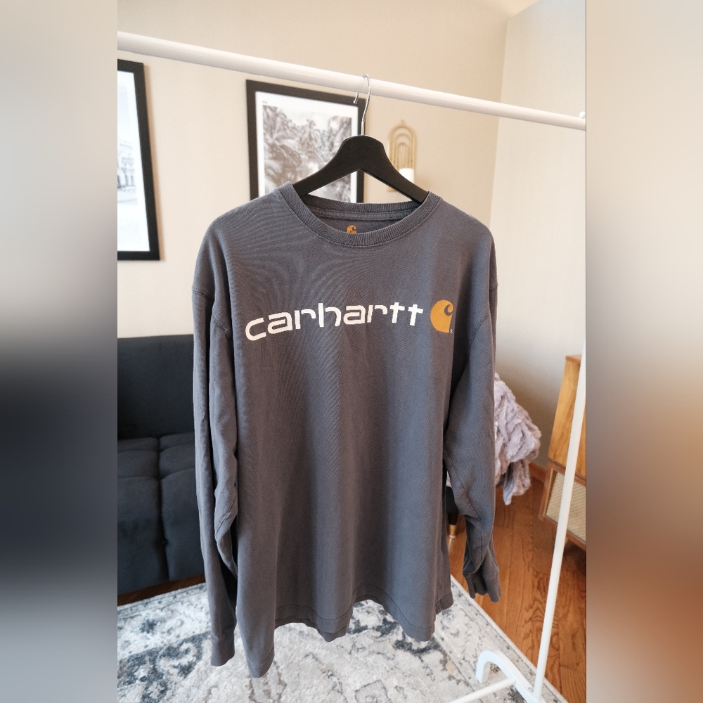 Carhartt Gray Long Sleeve Shirt